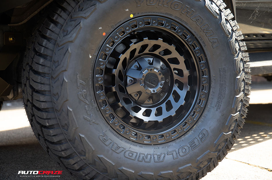 FORD RANGER RAPTOR KING ZOMBIE SATIN BLACK 