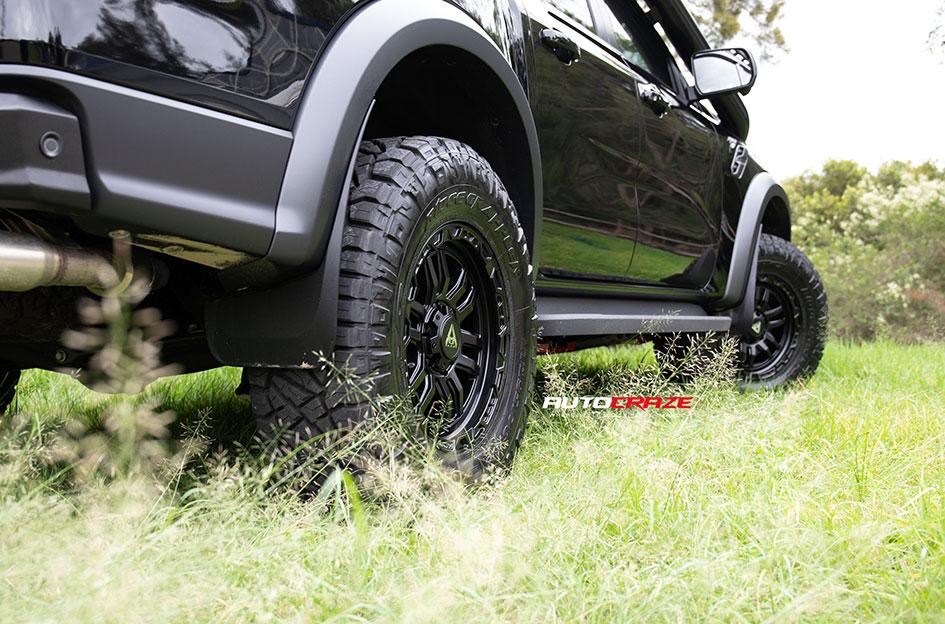 FORD RANGER RAPTOR NEXT GEN AXR PREDATOR 6 SATIN BLACK