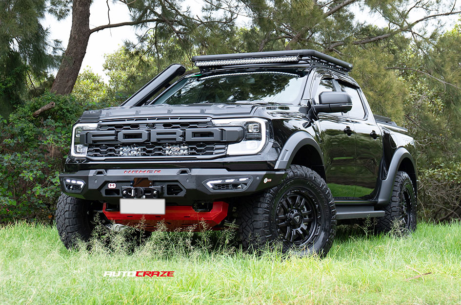 FORD RANGER RAPTOR NEXT GEN AXR PREDATOR 6 SATIN BLACK