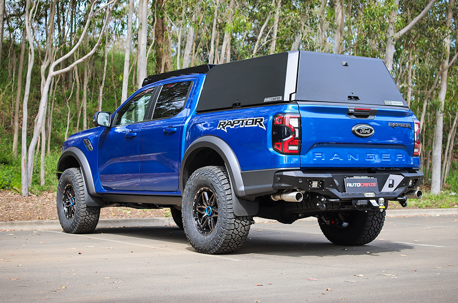 FORD RANGER RAPTOR NEXT GEN NOMAD N232 GLOSS BLACK DARK TINT