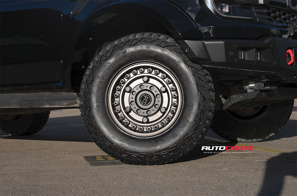 FORD RANGER RAPTOR NEXT GEN BLACK RHINO ARMORY GUN BLACK