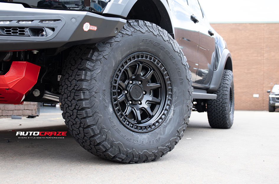 FORD RANGER RAPTOR NEXT GEN BLACK RHINO CALICO MATTE BLACK
