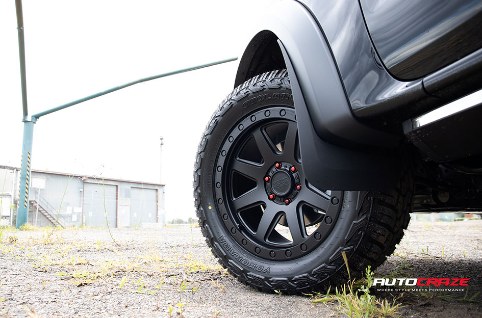 FORD NEXT-GEN RANGER RAPTOR BLACK RHINO BAKER MATTE BLACK 