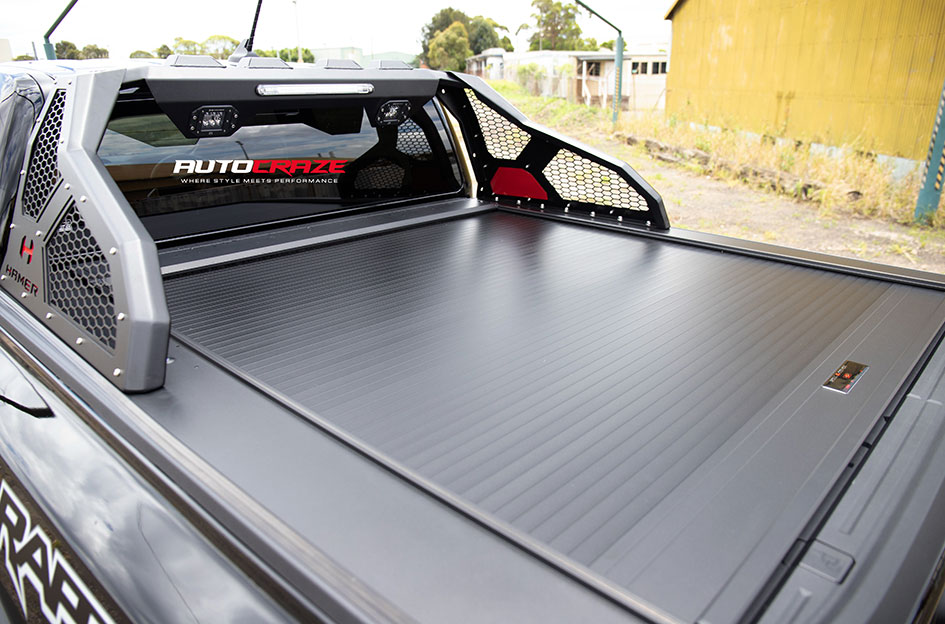 FORD NEXT-GEN RANGER RAPTOR BLACK RHINO BAKER MATTE BLACK 