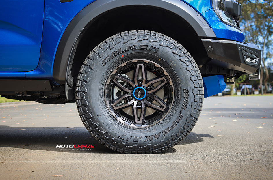 FORD RANGER RAPTOR NEXT GEN NOMAD N232 GLOSS BLACK DARK TINT