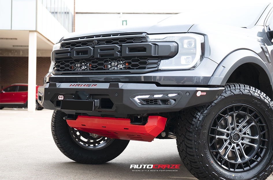 FORD RANGER RAPTOR NEXT GEN FUEL CELSIUS MATTE GUNMETAL W/ BLACK LIP