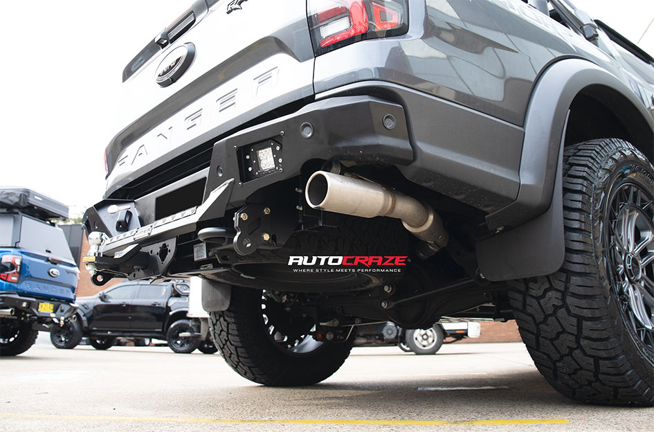 FORD RANGER RAPTOR NEXT GEN FUEL CELSIUS MATTE GUNMETAL W/ BLACK LIP