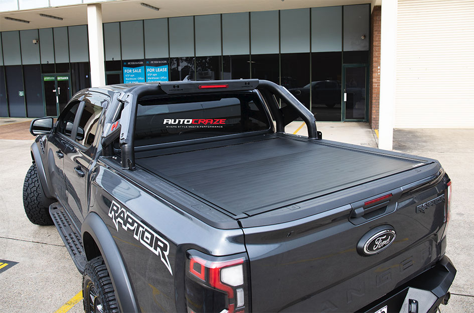 FORD RANGER RAPTOR NEXT GEN FUEL CELSIUS MATTE GUNMETAL W/ BLACK LIP