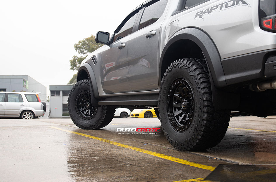 FORD RANGER RAPTOR NEXT GEN FUEL COVERT MATTE BLACK