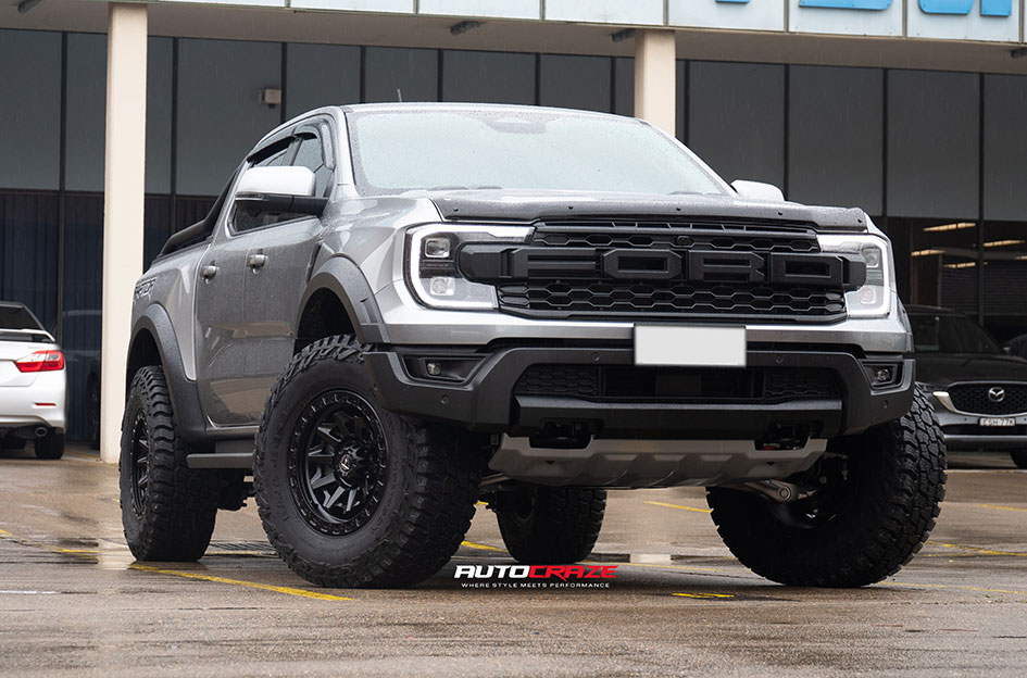 FORD RANGER RAPTOR NEXT GEN FUEL COVERT MATTE BLACK