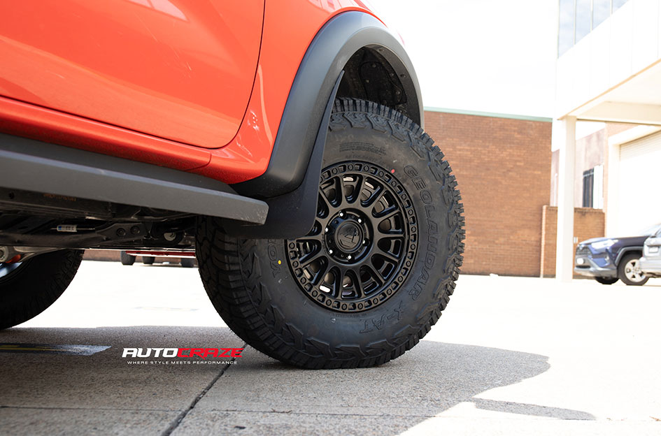 FORD RANGER RAPTOR NEXT GEN FUEL CYCLE MATTE BLACK