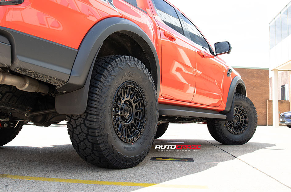 FORD RANGER RAPTOR NEXT GEN FUEL CYCLE MATTE BLACK