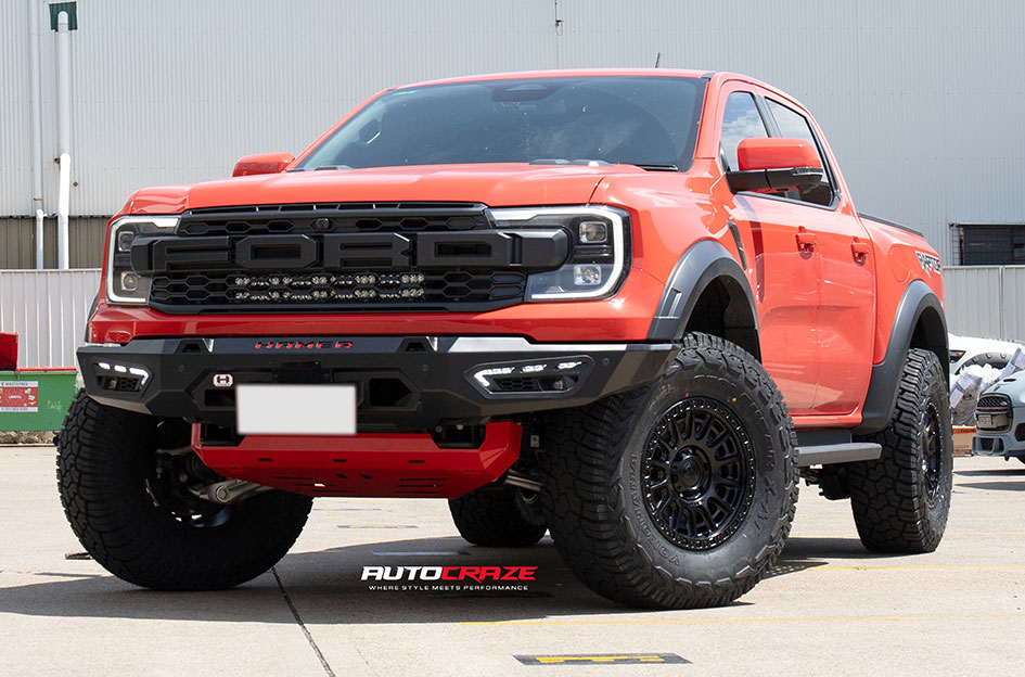 FORD RANGER RAPTOR NEXT GEN FUEL CYCLE MATTE BLACK