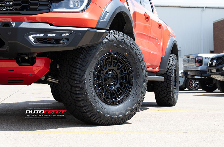 FORD RANGER RAPTOR NEXT GEN FUEL CYCLE MATTE BLACK