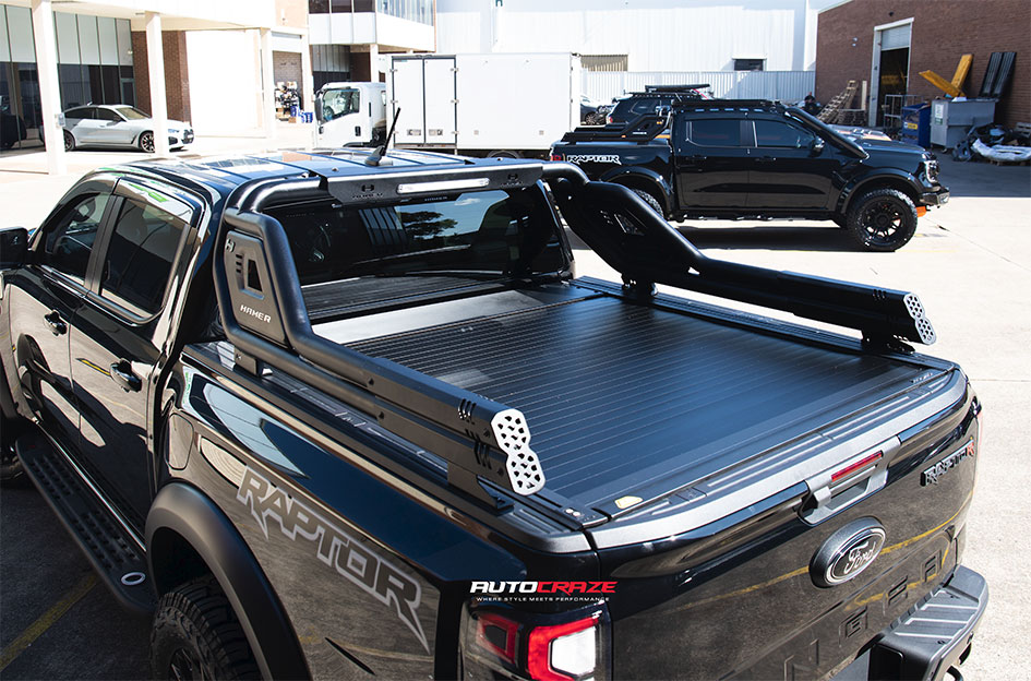 FORD RANGER RAPTOR NEXT GEN FUEL FLAME 6 MATTE BLACK