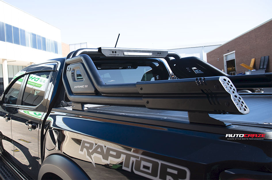 FORD RANGER RAPTOR NEXT GEN FUEL FLAME 6 MATTE BLACK