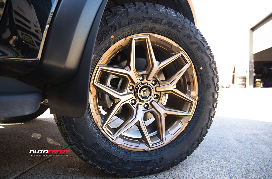 FORD RANGER RAPTOR NEXT GEN FUEL FLUX BRONZE 
