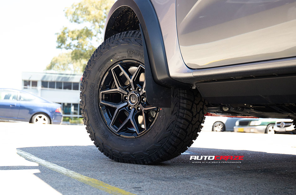 FORD RANGER RAPTOR NEXT GEN FUEL FLUX GLOSS BLACK GREY TINT