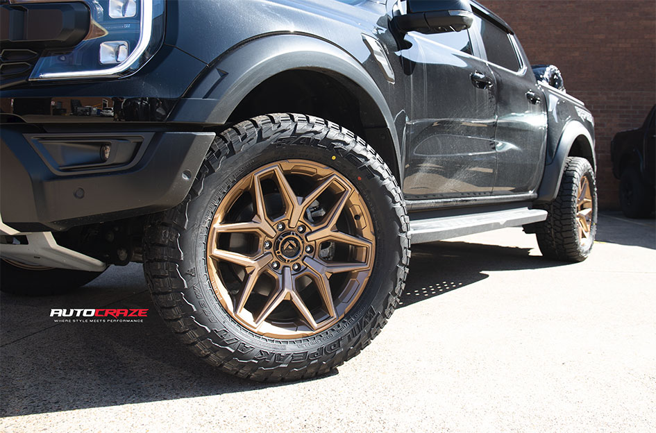 FORD RANGER RAPTOR NEXT GEN FUEL FLUX BRONZE 