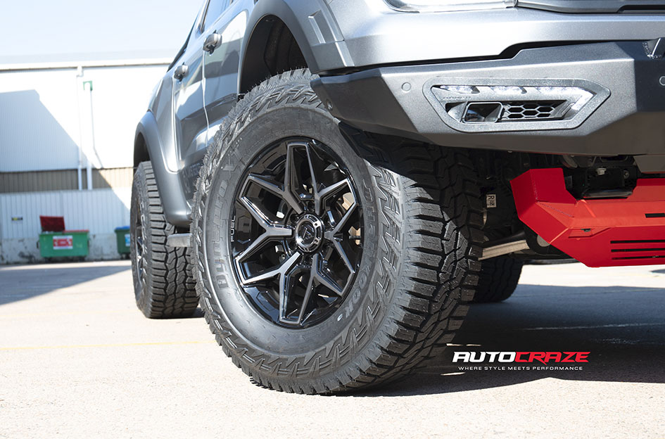 FORD RANGER RAPTOR NEXT GEN FUEL FLUX GLOSS BLACK GREY TINT