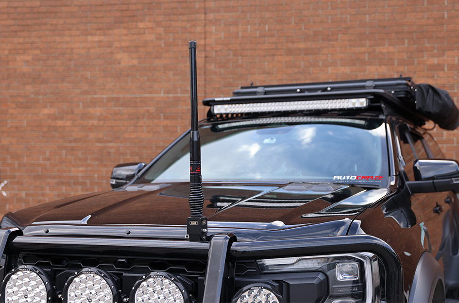 FORD RANGER RAPTOR NEXT GEN FUEL FORTRESS MATTE BLACK