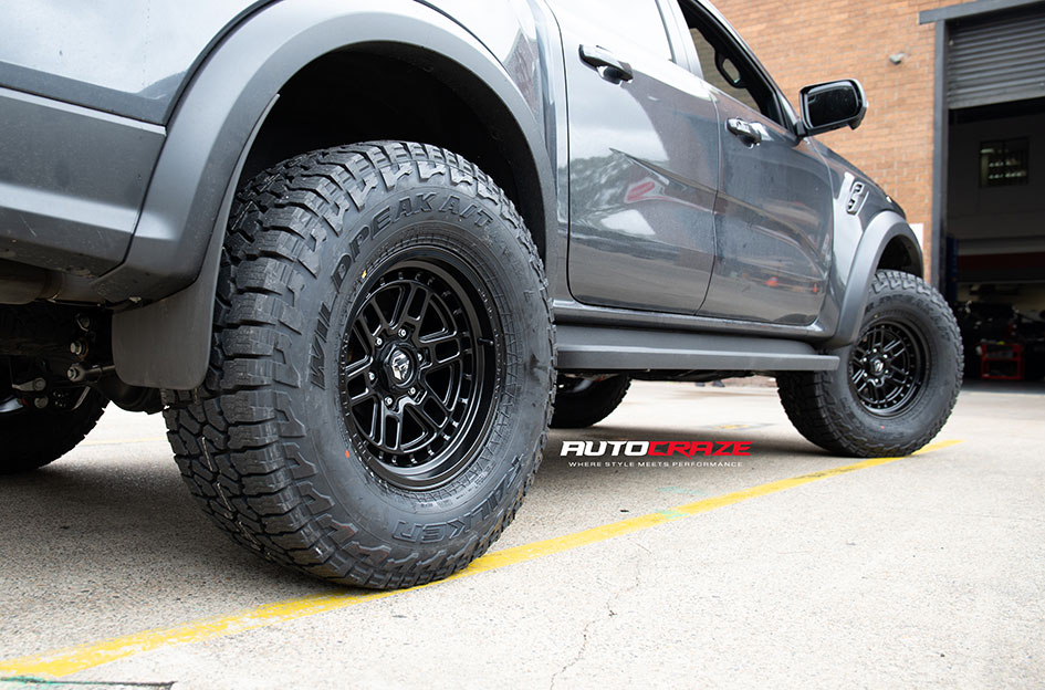 FORD RANGER RAPTOR NEXT GEN FUEL NITRO MATTE BLACK