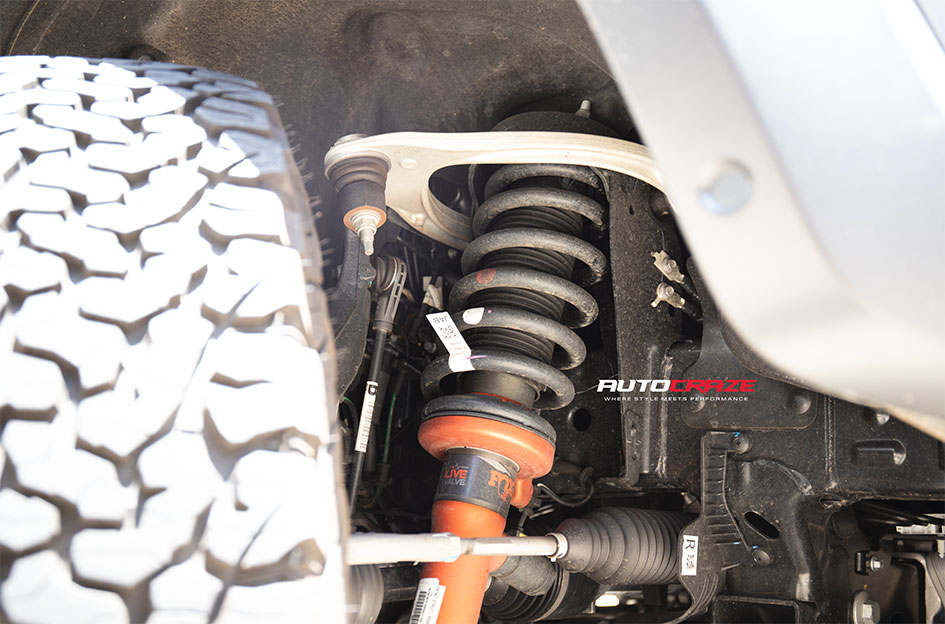 FORD RANGER RAPTOR NEXT GEN FUEL PISTON MATTE GUNMETAL W/ GLOSS BLACK LIP