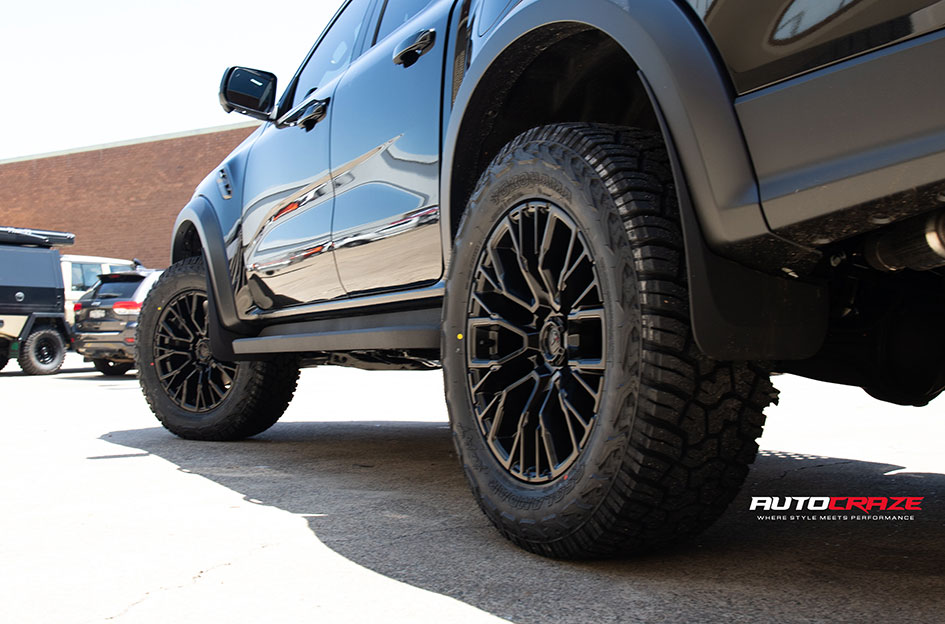 FORD RANGER RAPTOR NEXT GEN FUEL REBAR 6 BLACKOUT