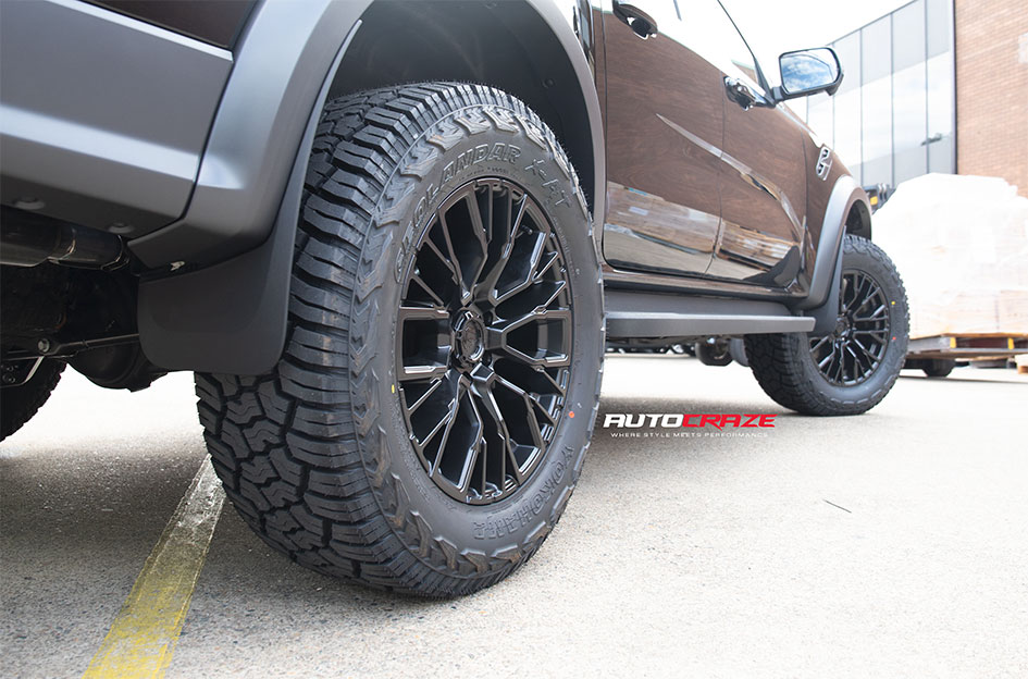 FORD RANGER RAPTOR NEXT GEN FUEL REBAR 6 BLACKOUT