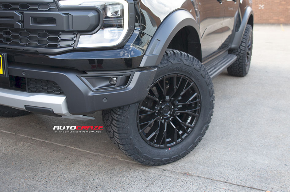 FORD RANGER RAPTOR NEXT GEN FUEL REBAR 6 BLACKOUT