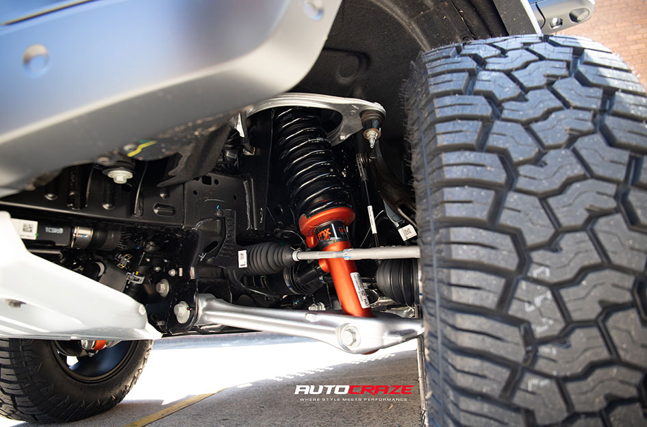 FORD RANGER RAPTOR NEXT GEN FUEL REBAR 6 BLACKOUT