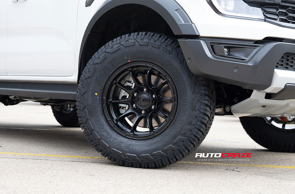 FORD RANGER RAPTOR NEXT GEN FUEL VARIANT MATTE BLACK