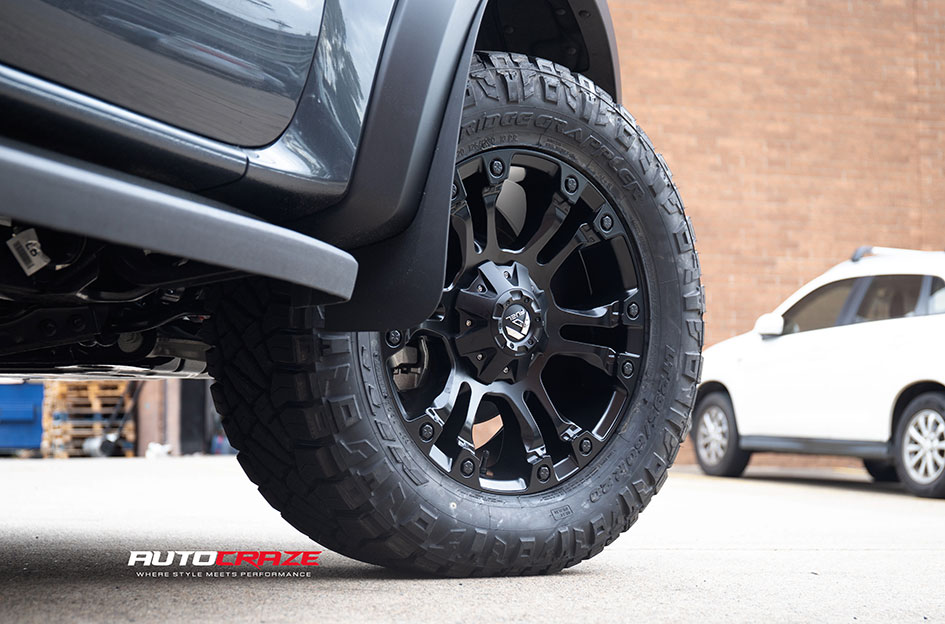 FORD RANGER RAPTOR NEXT GEN FUEL VAPOR MATTE BLACK