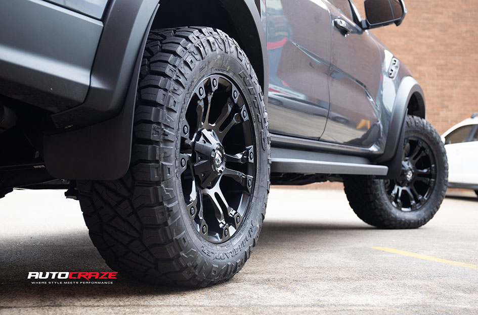 FORD RANGER RAPTOR NEXT GEN FUEL VAPOR MATTE BLACK