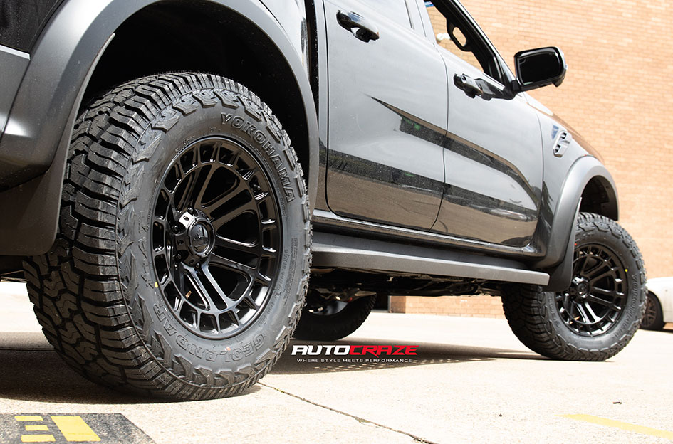 FORD RANGER RAPTOR NEXT GEN FUEL HEATER MATTE BLACK