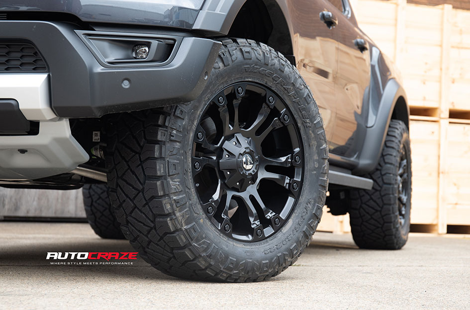 FORD RANGER RAPTOR NEXT GEN FUEL VAPOR MATTE BLACK