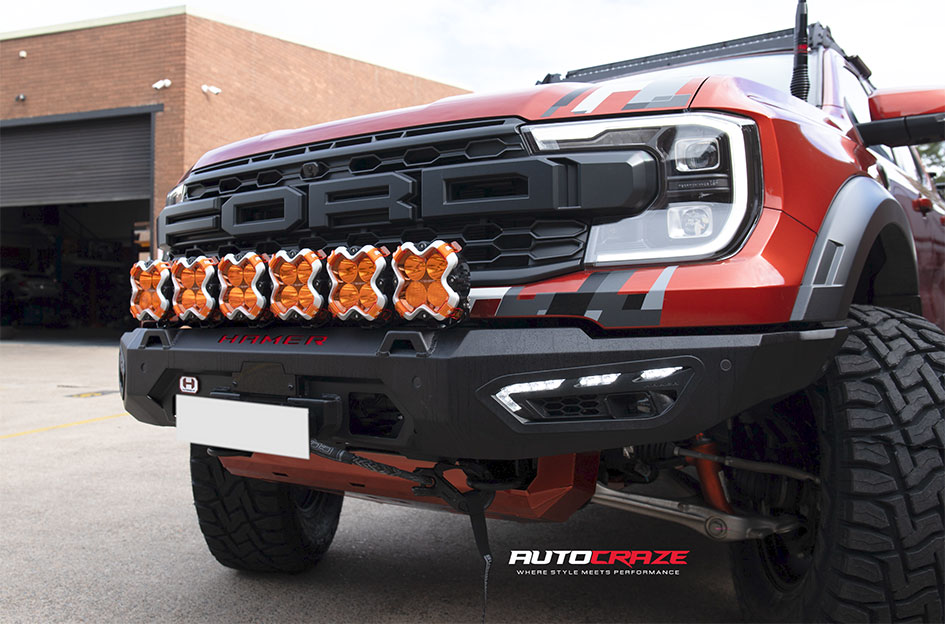 FORD RANGER RAPTOR NEXT GEN KMC DIRTY HARRY MATTE BLACK