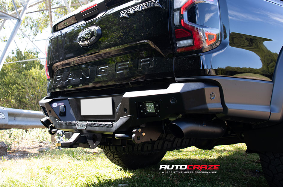 FORD RANGER RAPTOR NEXT GEN KMC GRS SATIN BLACK