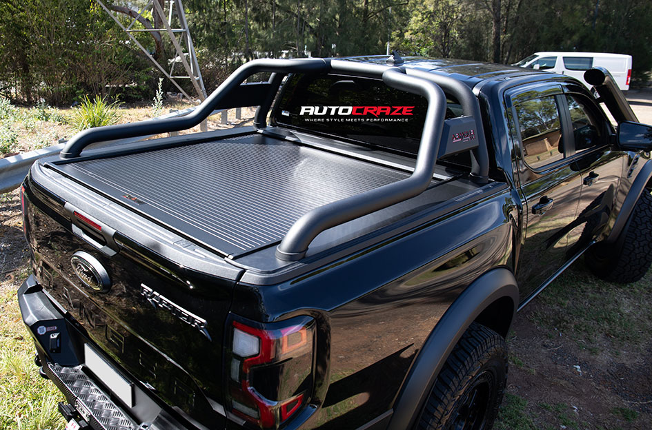 FORD RANGER RAPTOR NEXT GEN KMC GRS SATIN BLACK