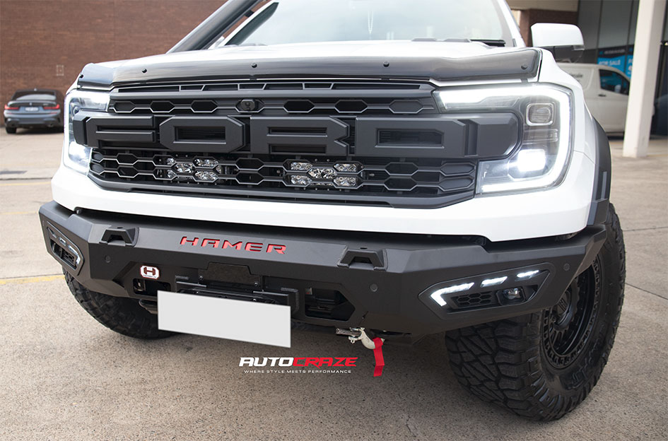 FORD RANGER RAPTOR NEXT GEN KMC IMS MATTE BLACK W/ GLOSS BLACK LIP