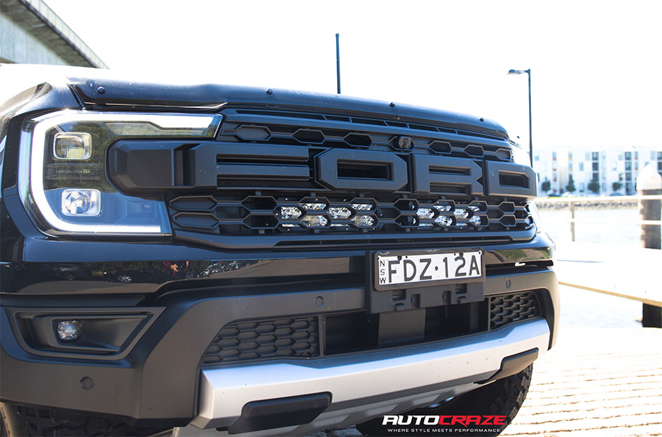 FORD RANGER RAPTOR NEXT GEN KMC IMS MATTE BLACK W/ GLOSS BLACK LIP
