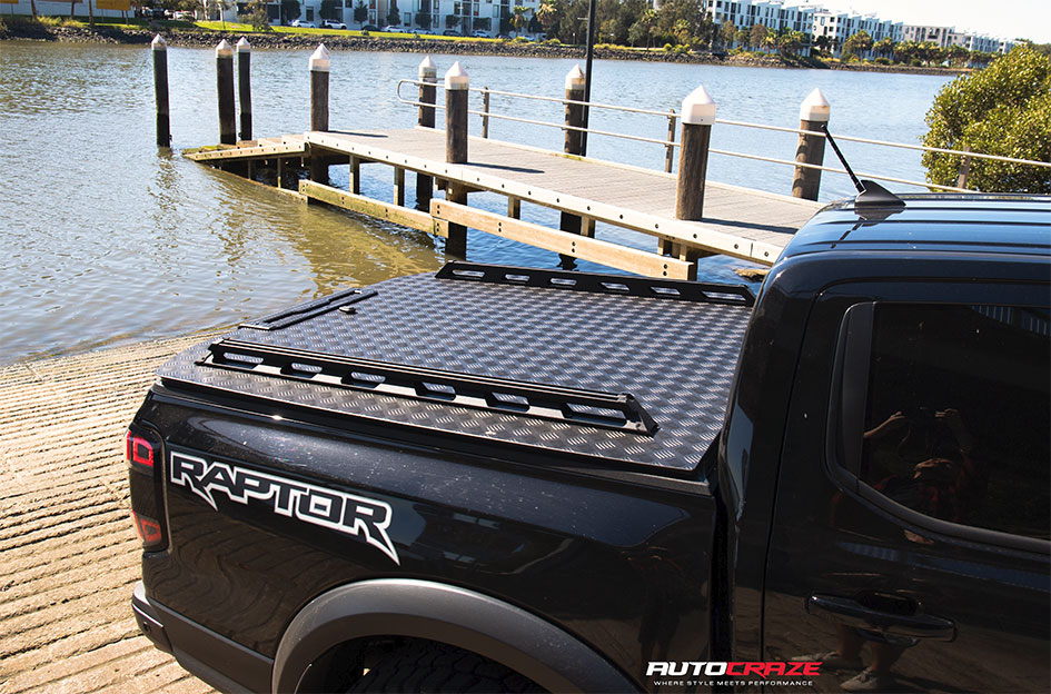 FORD RANGER RAPTOR NEXT GEN KMC IMS MATTE BLACK W/ GLOSS BLACK LIP