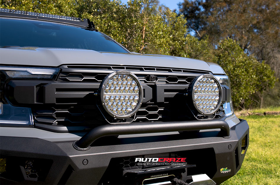 FORD RANGER RAPTOR NEXT GEN KMC IMS MATTE BLACK W/ GLOSS BLACK LIP