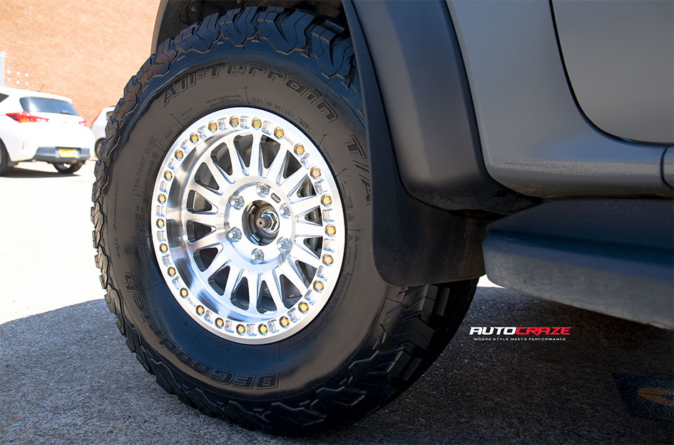 FORD RANGER RAPTOR NEXT GEN KMC KM445 IMPACT MACHINED