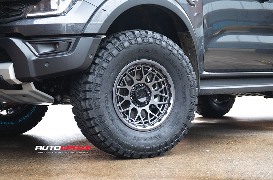 FORD RANGER RAPTOR NEXT GEN KMC TECHNIC ANTHRACITE