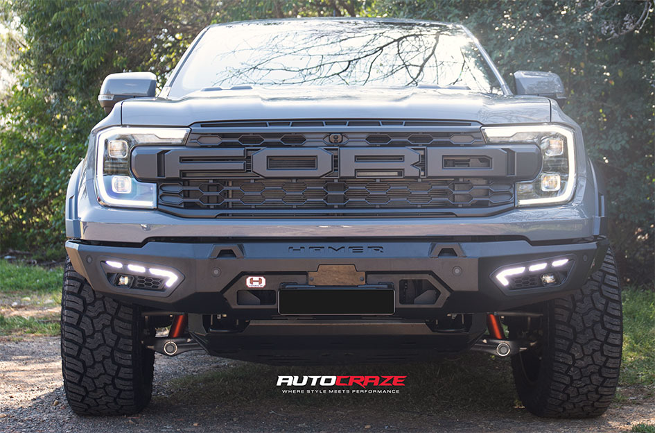 FORD RANGER RAPTOR NEXT GEN KING AMBUSH SATIN BLACK