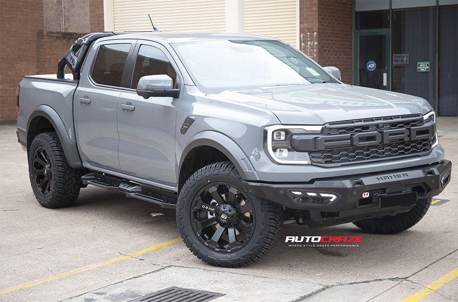 FORD RANGER RAPTOR NEXT GEN KING AMBUSH SATIN BLACK
