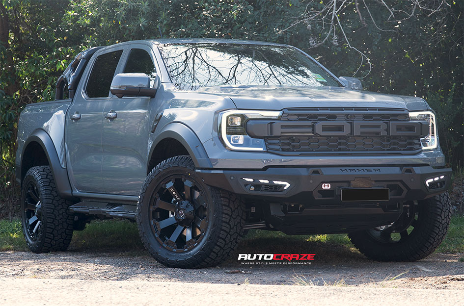 FORD RANGER RAPTOR NEXT GEN KING AMBUSH SATIN BLACK