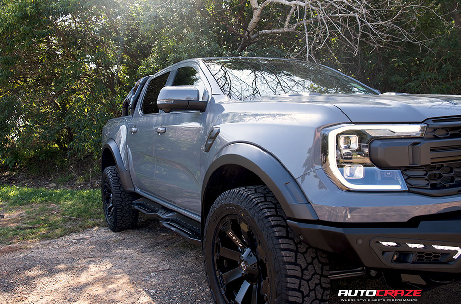 FORD RANGER RAPTOR NEXT GEN KING AMBUSH SATIN BLACK