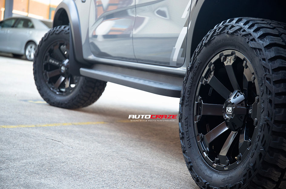 FORD RANGER RAPTOR NEXT GEN KING AMBUSH SATIN BLACK